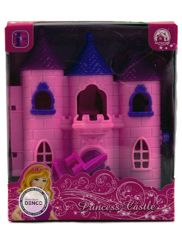 Замок принцессы Princess Castle со звуком и светом в коробочке CB686-6B / 1 шт.