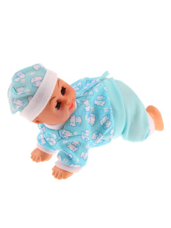 Кукла интерактивная «Clever Baby» ползает и говорит 3323-3