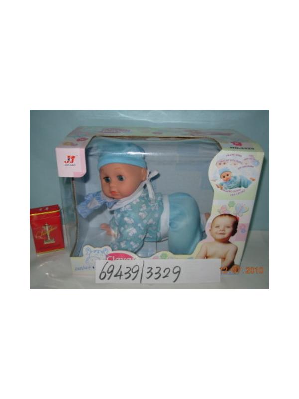 Интерактивная кукла «Clever Baby» 3329-3 / ползает, говорит