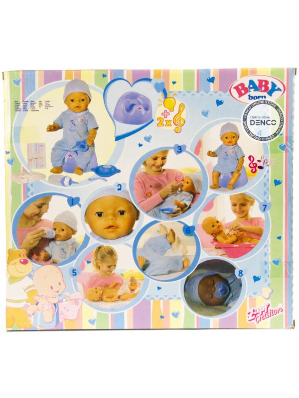 Кукла интерактивная Baby Born 807866-2 Zapf Creation / высота 35 см.
