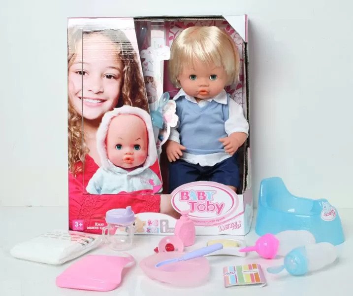 Интерактивная кукла «Baby Toby» 38 см с аксессуарами / 30698A6