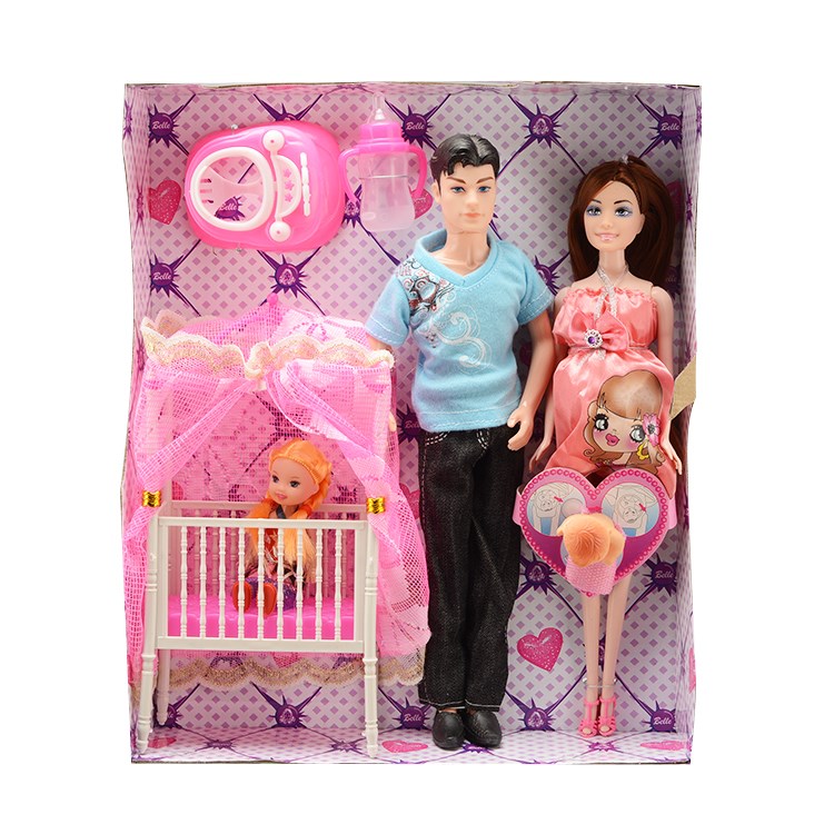 Игровой набор кукол «Счастливая семья» JX600-97 / Belle