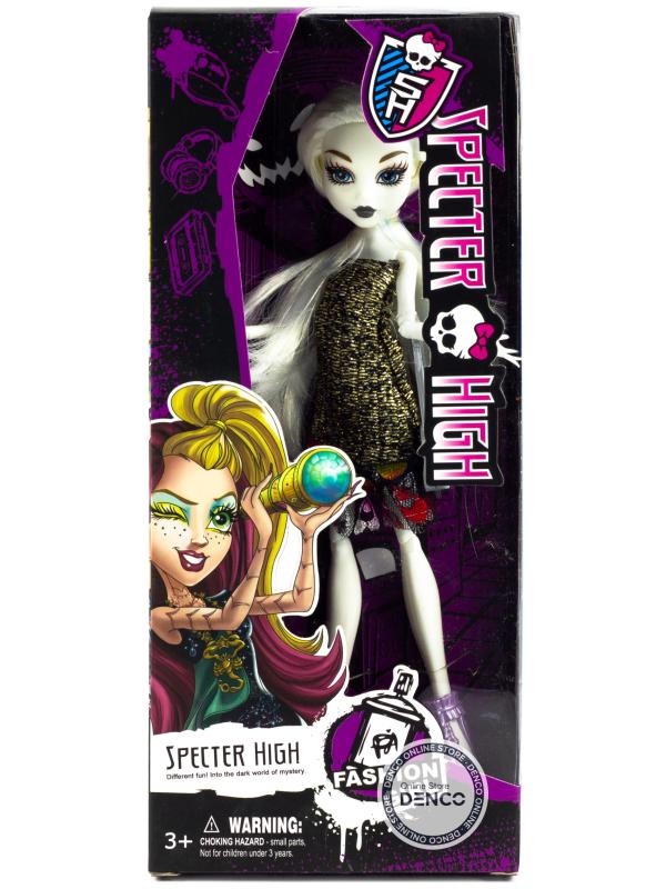 Кукла-монстр на шарнирах Fashion Girl «Specter High» 26 см, 10035910 / Микс
