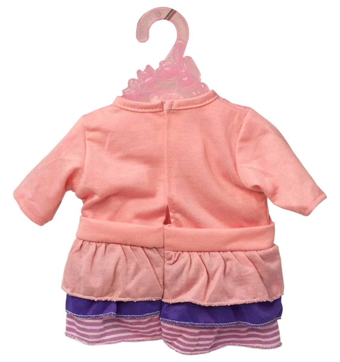 Одежда для интерактивной куклы 38-43 см «Baby Toby» T8154 / платье-боди с трехъярусной юбочкой