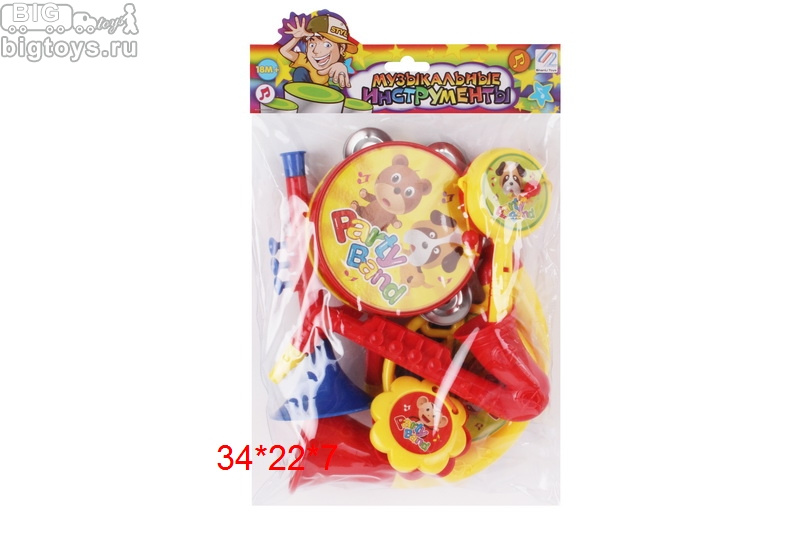 набор музыкальных инструментов в пак.