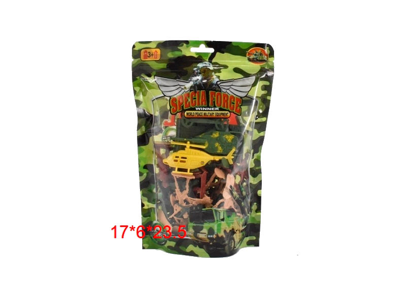 Набор солдатиков + вертолет + танк Special Force