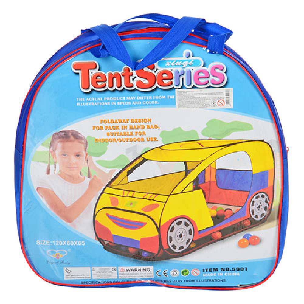 Палатка Essa Toys «Машинка ELEGANT» 120х60х65 см / 5001