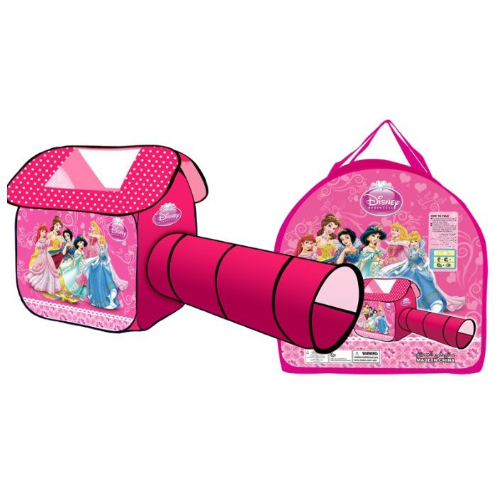 Игровая палатка с туннелем Shantou Gepai «Принцессы Disney» 230х102х114 см / 96983B-2