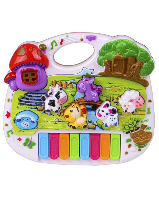 Пианино детское CY «Ферма с животными» / CY-6073B