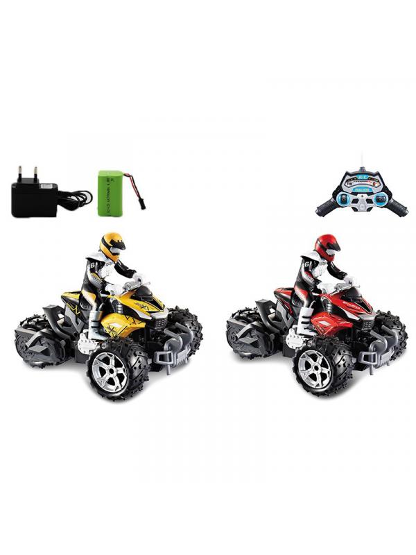 Машинка на радиоуправлении «Гонщик на трицикле» 34 см. YD898-MJ1921 / Микс