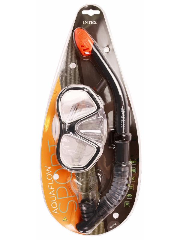 Набор для плавания Intex «Reef Rider Swim» 55648, маска, трубка, от 14 лет