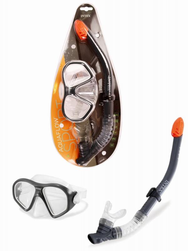 Набор для плавания Intex «Reef Rider Swim» 55648, маска, трубка, от 14 лет