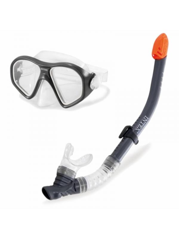 Набор для плавания Intex «Reef Rider Swim» 55648, маска, трубка, от 14 лет