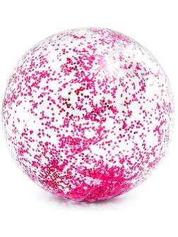 Мяч пляжный Intex «Блеск» 58070NP, d=51 см, от 3 лет, цвета / Микс