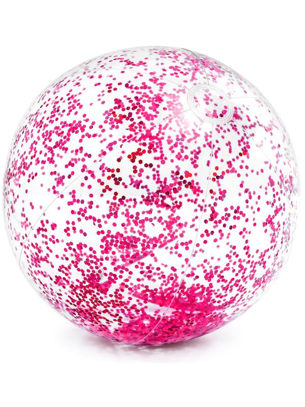 Мяч пляжный Intex «Блеск» 58070NP, d=51 см, от 3 лет, цвета / Микс