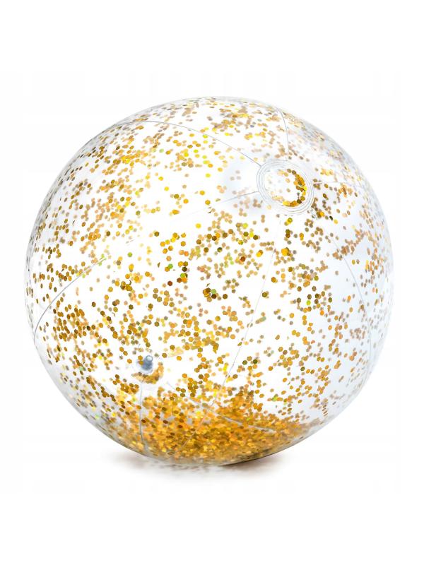 Мяч пляжный Intex «Блеск» 58070NP, d=51 см, от 3 лет, цвета / Микс