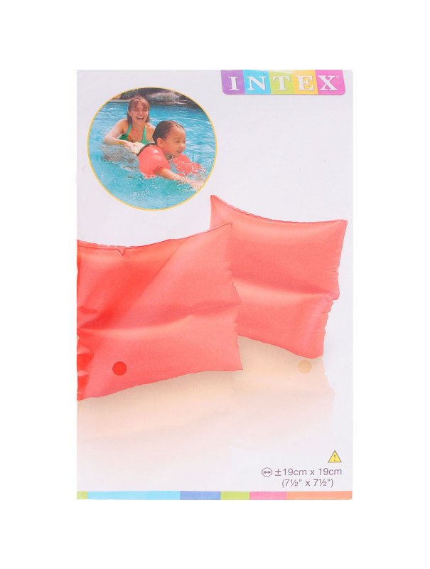 Нарукавники Intex «Неон» 59640, от 3-6 лет / 19 х 19 см.