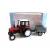 Игрушечный металлический трактор с прицепом 1:43 «Беларусь МТЗ-82» 160376 / Красный с белой крышей