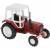Игрушечный трактор 1:43 «Беларусь МТЗ-82» 160002 Красный / Белый