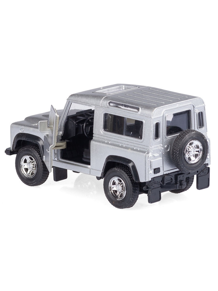 Металлическая машинка Play Smart 1:32 «Land Rover Defender: Служебный» 11 см. 6441 Автопарк / Микс