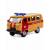 Металлическая машинка Play Smart 1:50 «Микроавтобус УАЗ-39625 Буханка Аварийная газовая служба» 10 см. 6402-D Автопарк в коробке