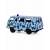 Металлическая машинка Play Smart 1:50 «Микроавтобус УАЗ-39625 Буханка Омон» 10 см. 6402-C Автопарк