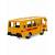 Металлическая машинка Play Smart 1:52 «ПАЗ 3237 Школьный автобус» 12 см. 6523-D Автопарк, инерционная