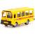 Металлическая машинка Play Smart 1:52 «ПАЗ 3237 Школьный автобус» 12 см. 6523-D Автопарк, инерционная