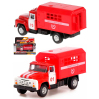 Металлическая машинка Play Smart 1:52 «Фургон ЗИЛ Пожарная служба» 12 см. 6519-A Автопарк, инерционный