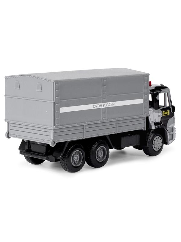 Машинка металлическая Play Smart 1:54 «Камаз: Омон России» 6513-A Автопарк