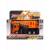 Металлическая машинка Play Smart 1:54 «Автокран Камаз Ульяновец МКТ-50» 15 см. 6510-B Автопарк, инерционный / Оранжевый