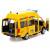 Инерционная машинка Play Smart 1:29 «GAZ-27057 Школьный автобус» 19 см. 9707-C Микроавтобус, свет и звук