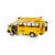 Инерционная машинка Play Smart 1:29 «GAZ-27057 Школьный автобус» 19 см. 9707-C Микроавтобус, свет и звук