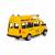 Инерционная машинка Play Smart 1:29 «ГАЗ-27057 Школьный автобус» 19 см. 9707-C Микроавтобус, свет и звук