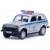 Металлическая машинка Play Smart 1:50 «Служебная Нива Полиции LADA 2121» 10 см. 6400-B Автопарк, инерционная