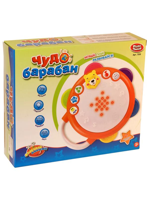 Развивающая игрушка Play Smart «Чудо Барабан» 7315 / свет, звук