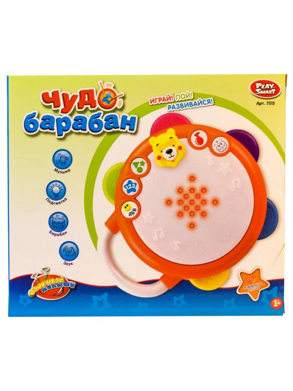 Развивающая игрушка Play Smart «Чудо Барабан» 7315 / свет, звук