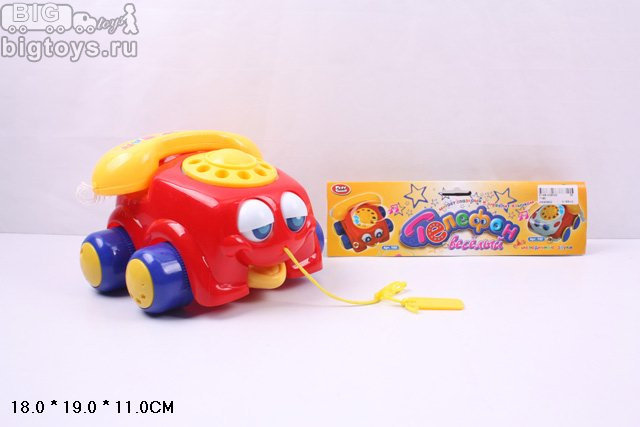 игрушка-каталка Play Smart 'Веселый телефон' 1185-1