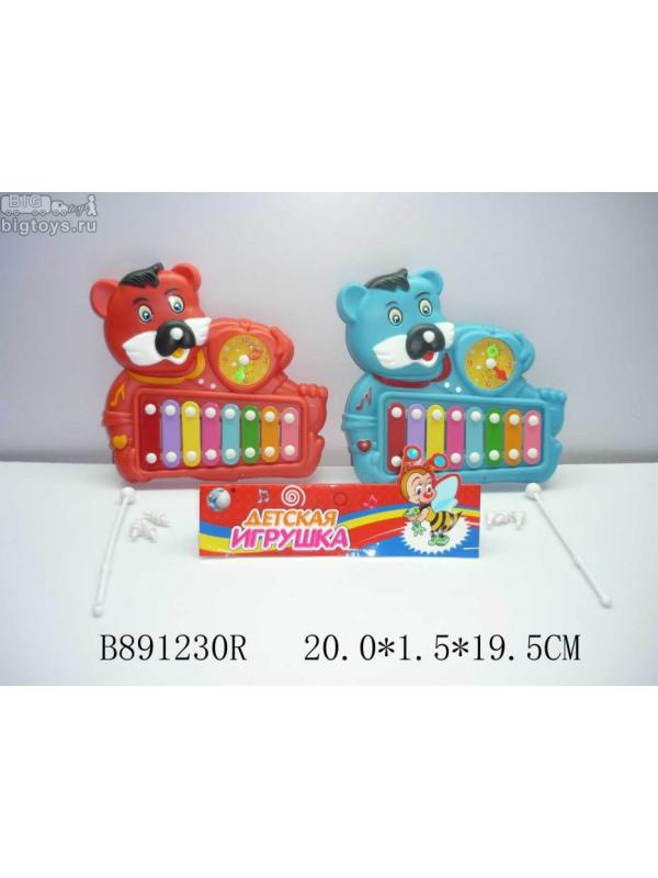ксилофон 'Медвеженок' 2 цв. (8989C1)
