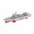 Игрушечный военный корабль Zhorya «Боевой катер» со звуком и светом на батарейках / ZYB-B1220-2