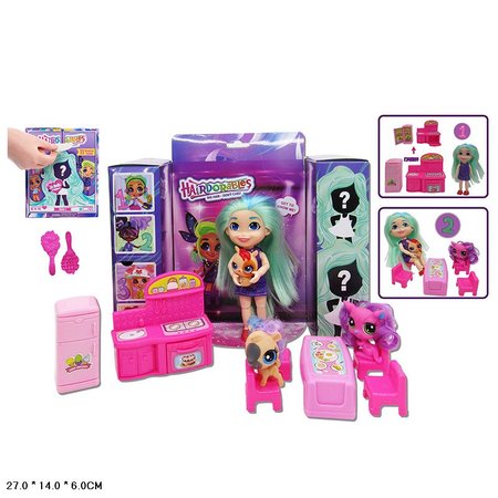 Кукла-загадка Hairdorables &