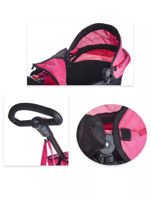 Коляска-трансформер Melobo для кукол сумкой 9631