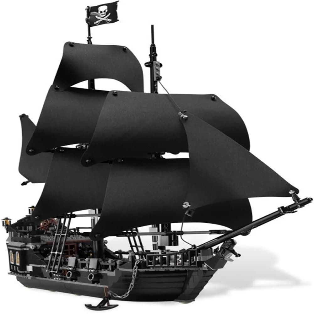 Конструктор S «Чёрная жемчужина» 6002 (Pirates of the Caribaeam 4184) / 875 деталей