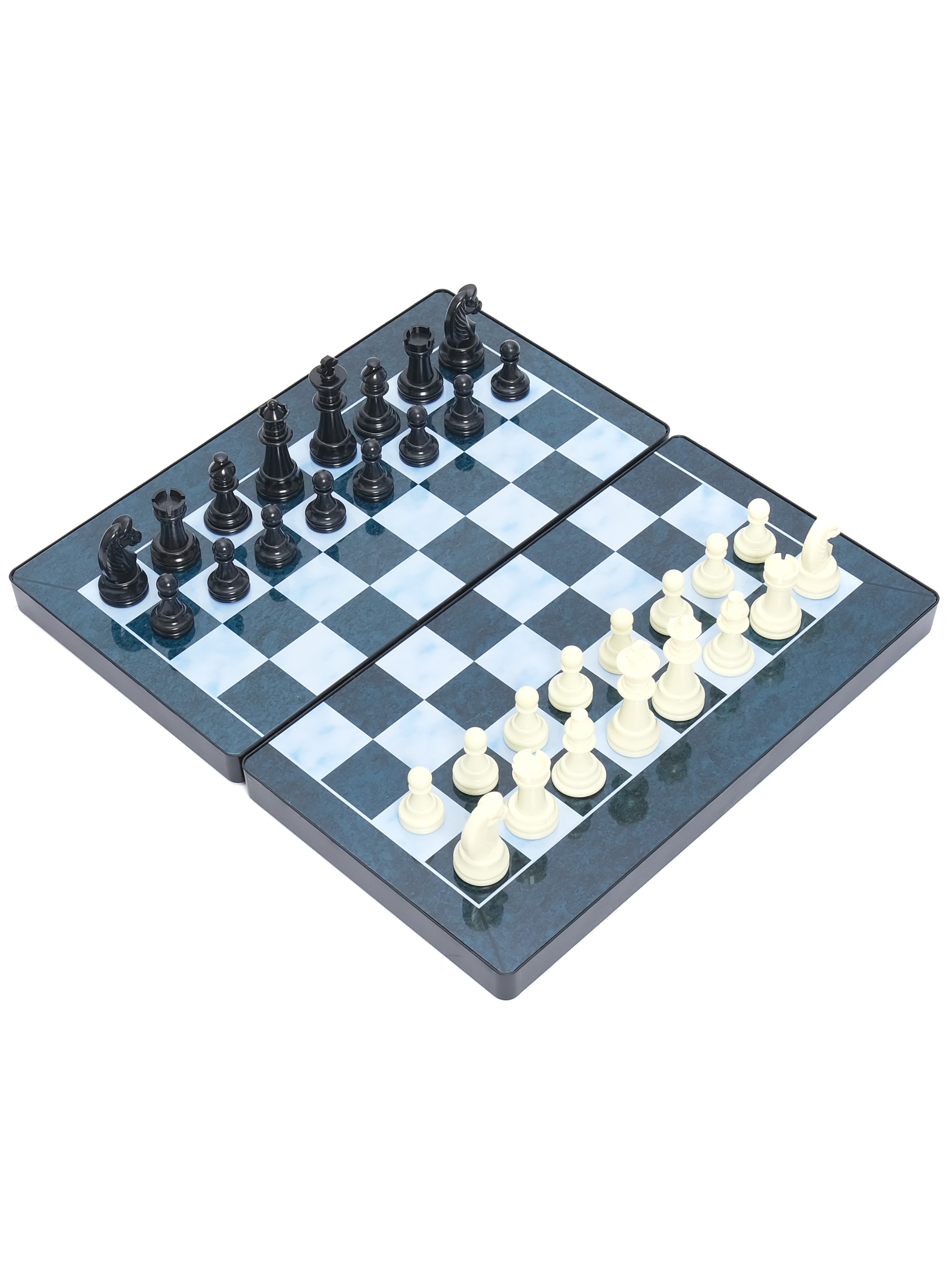 Шахматы, нарды, шашки 3 в 1, магнитные, 32х18 см. 8899 / Intellect Games