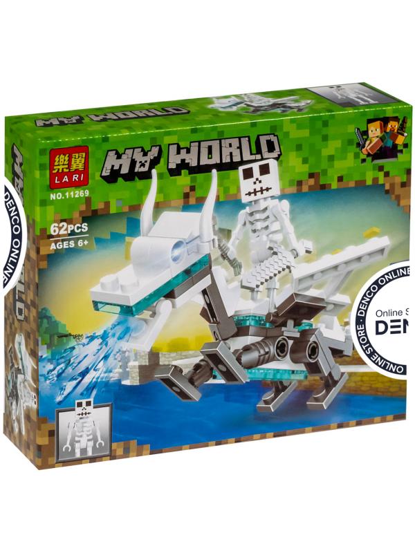 Конструктор Lari Minecraft «Битва на Драконах» 11269-11274 62 детали / 6 видов