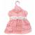 Одежда для интерактивной куклы 38-43 см «Baby Toby» T8146 / платье в клеточку с оборочками