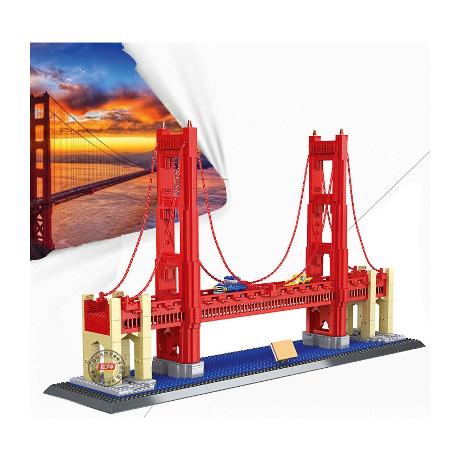 Конструктор Wange «мост Golden Gate Bridge Сан-Франциско» 6210