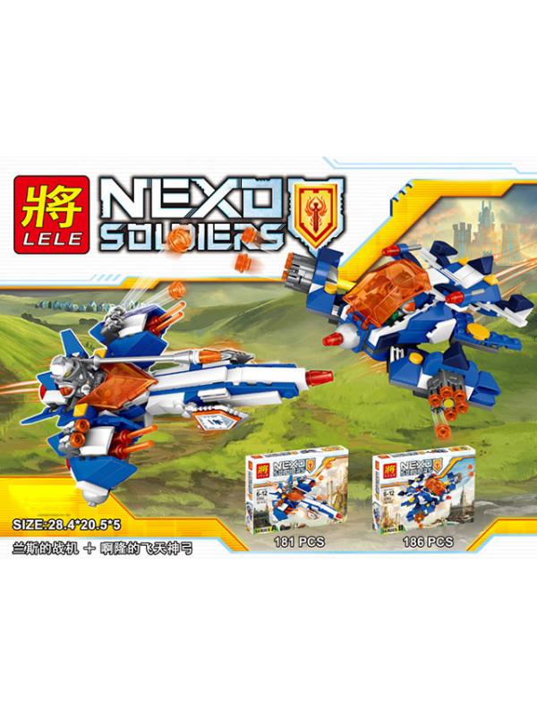 Конструктор Ll «Рыцари Звездолеты» 32002 (Nexo Knights) 181-186 деталей / Микс