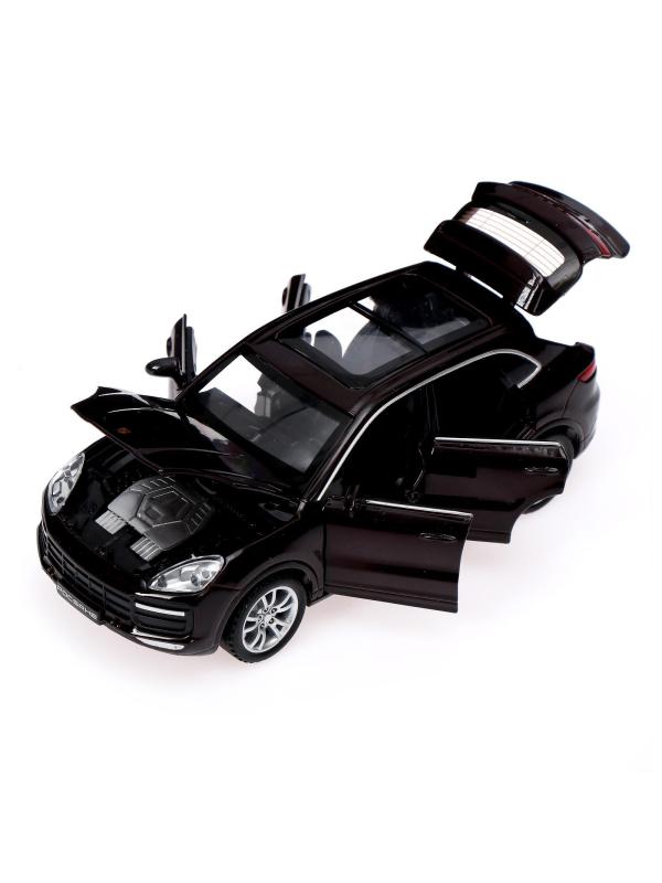 Машинка металлическая Double Horses 1:32 «Porsche Cayenne» 32491, 15,5 см., инерционная, свет, звук  / Микс