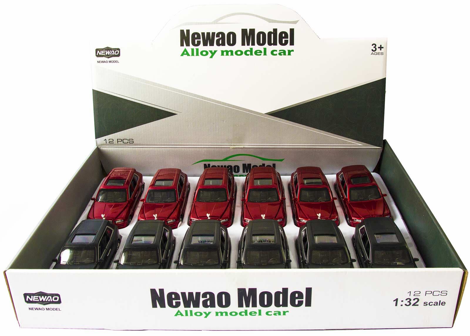 Металлическая машинка Newao Model 1:32 «Rolls-Royce Cullinan» 16 см. A3212 инерционная, свет, звук / Микс